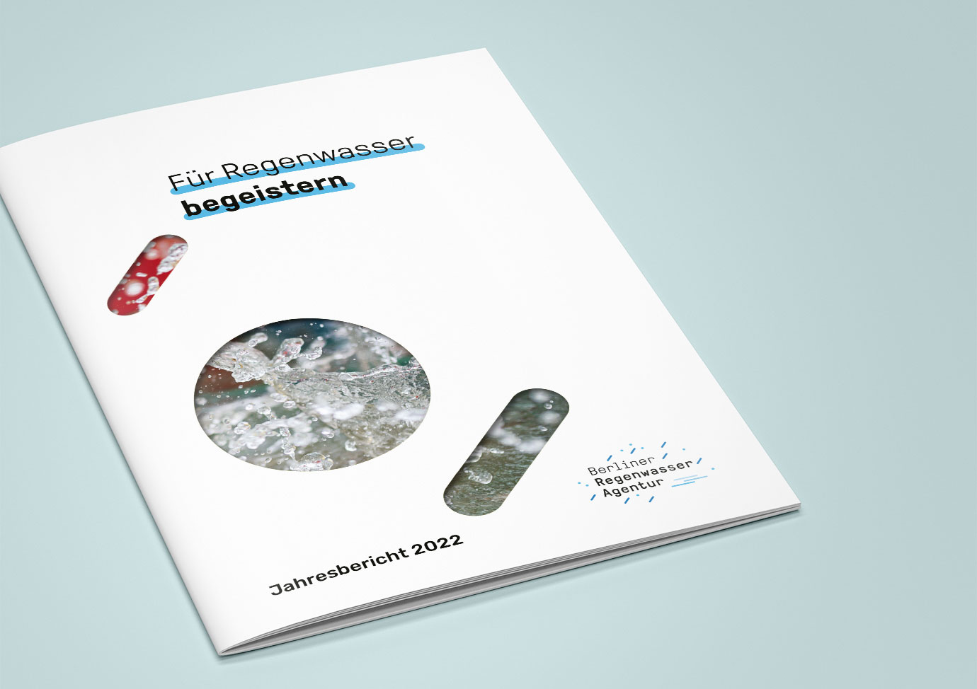 Regenwasser Agentur Jahresbericht Cover
